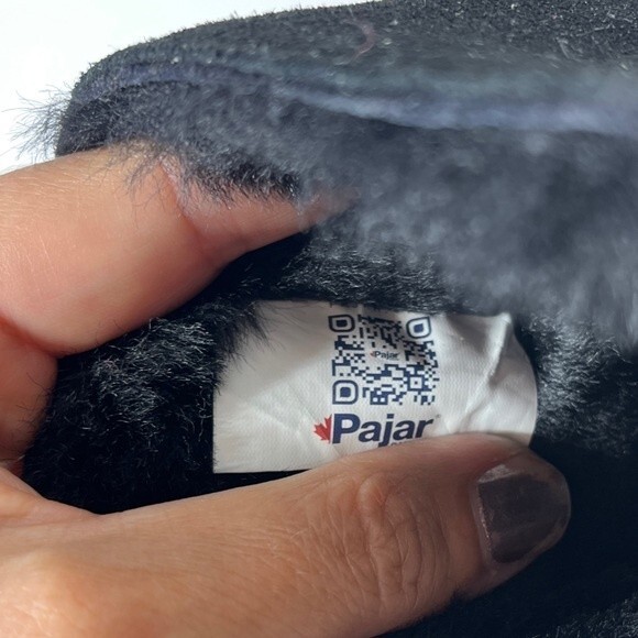 PAJAR Caline Platform Waterproof Leather Booties in Black 39 - Picture 13 of 16